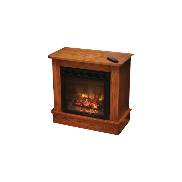 Seneca Media Console With Fireplace