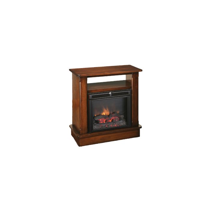 Seneca Media Console With Fireplace
