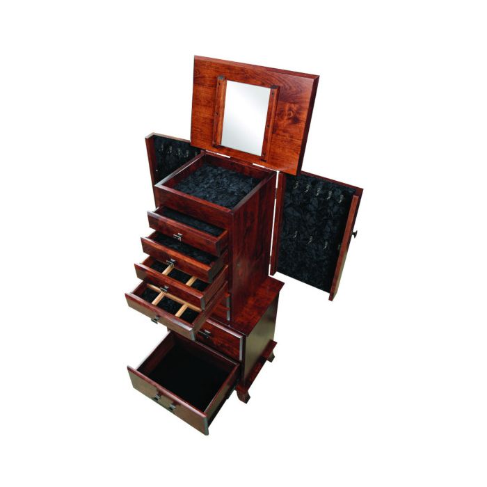 Split Shaker Jewelry Armoire 