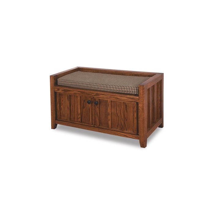 Two Door Mission Bench