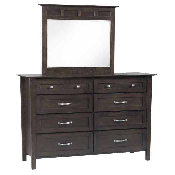 Highland Square Dresser & Mirror