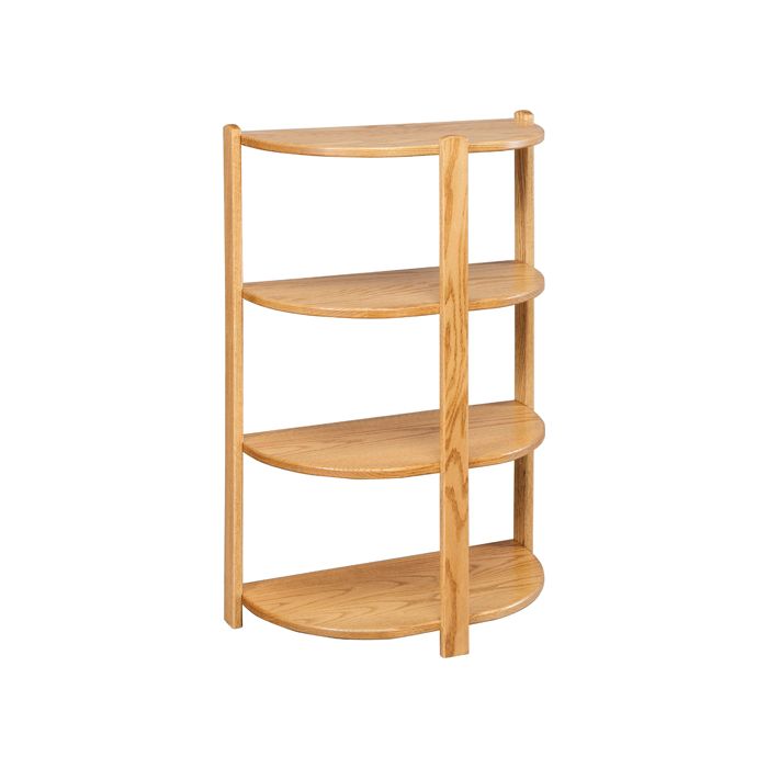 Small 4 Tier Half Round Stand