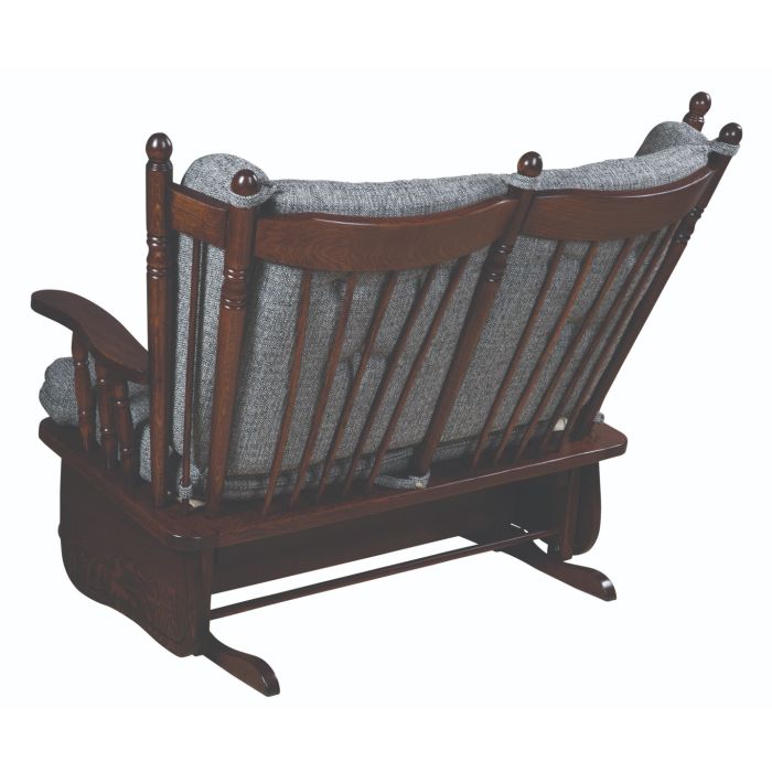 4 Post Low Back Loveseat
