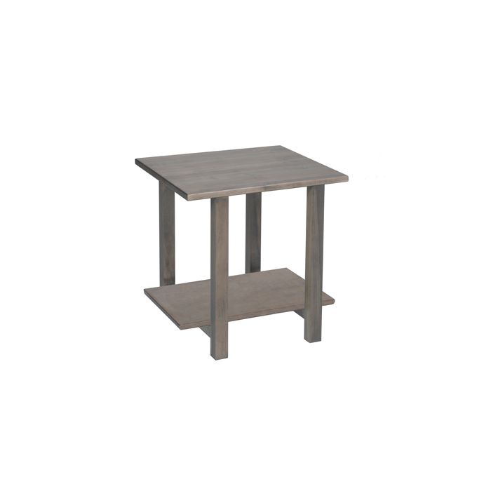 Hilton End Table with Wood Table