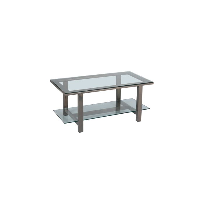 Hilton Coffee Table with Glass Top
