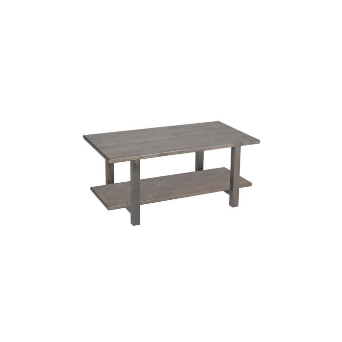 Hilton Coffee Table with Wood Top