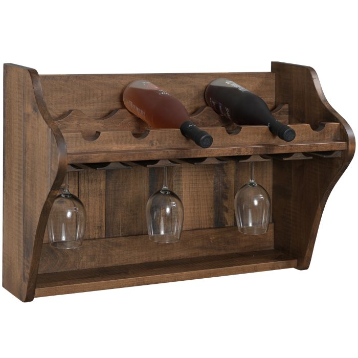 6 Bottle Wine Shelf