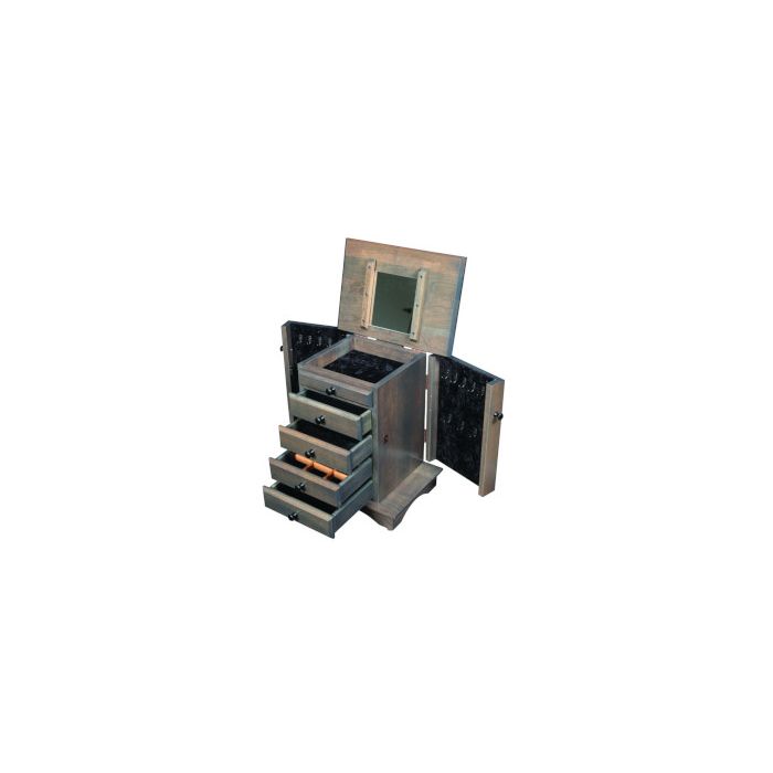 Shaker Dresser Top Jewelry Cabinet