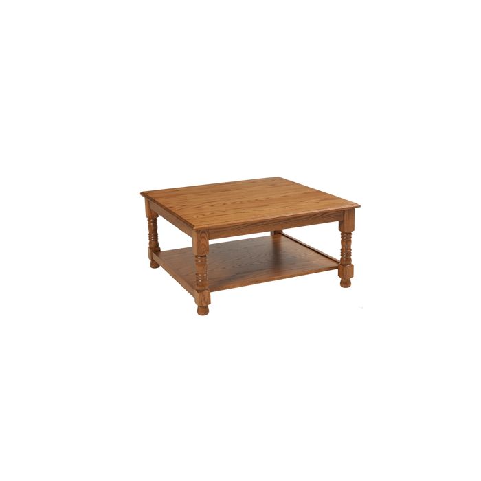 Traditional Square Coffee Table