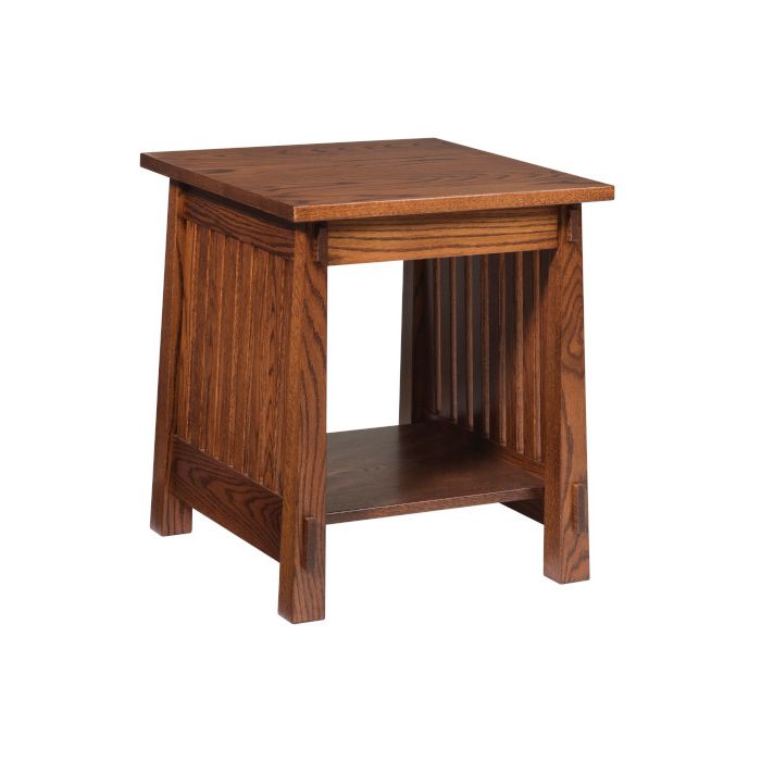 Country Mission End Table