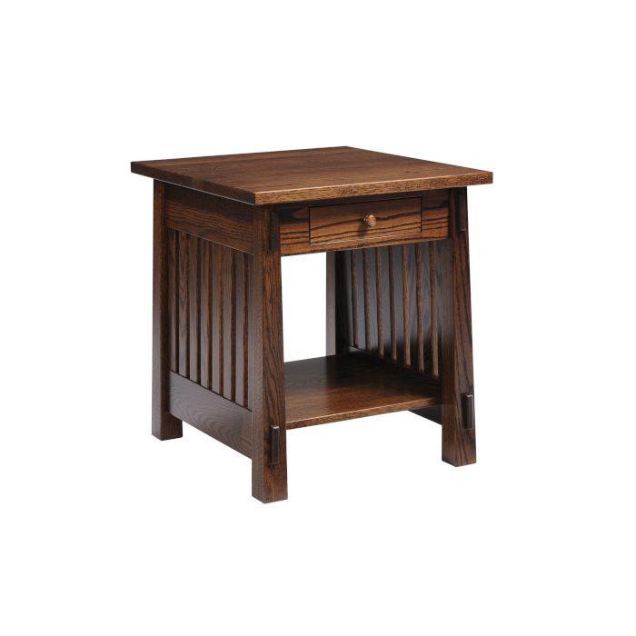 Country Mission End Table