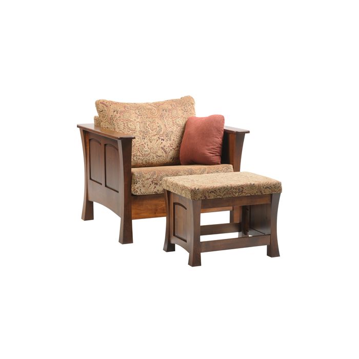 Woodbury Chair & Ottoman