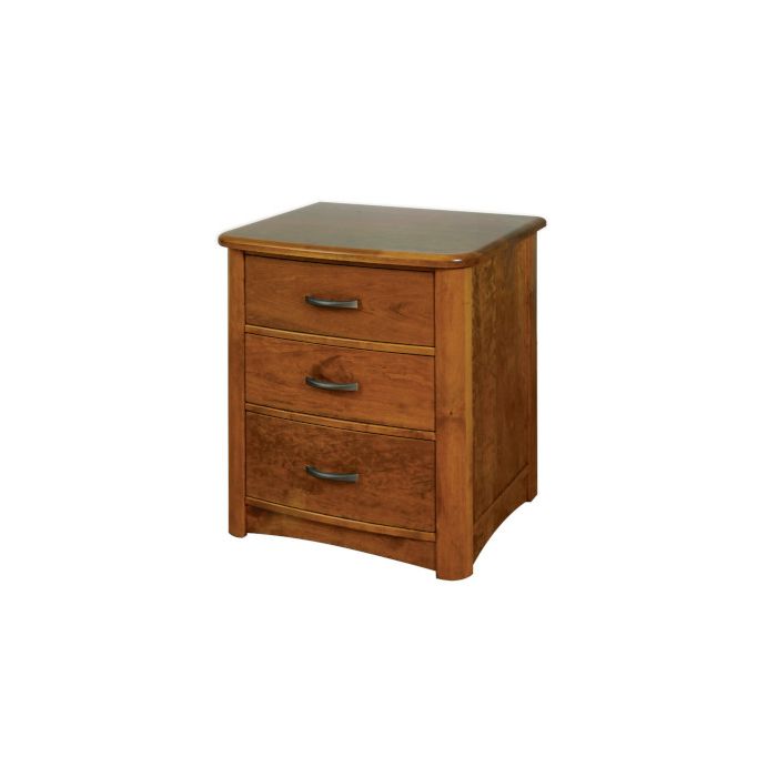 Meridian 3 Drawer Nightstand