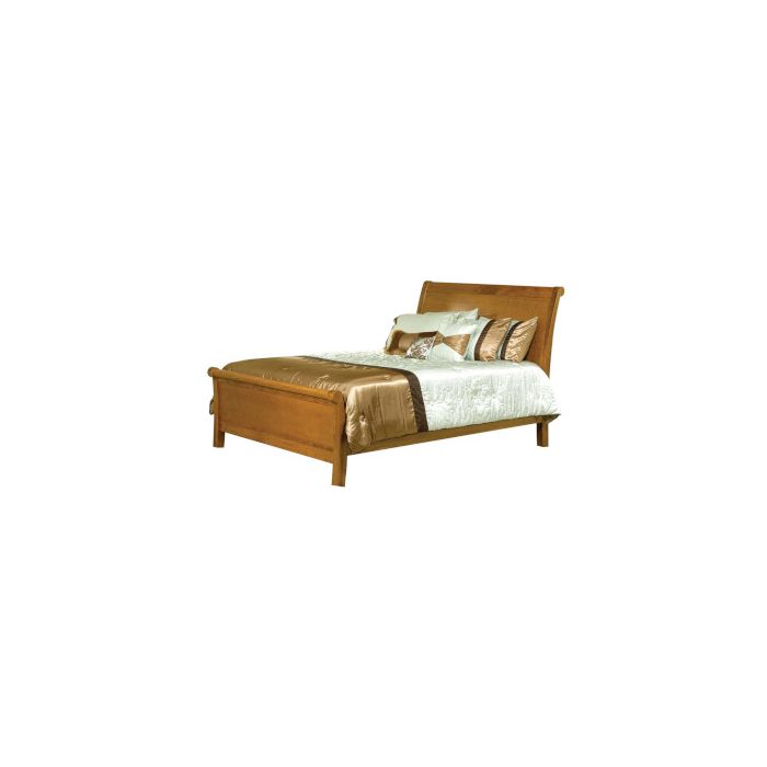 Crescent Sleigh Bed