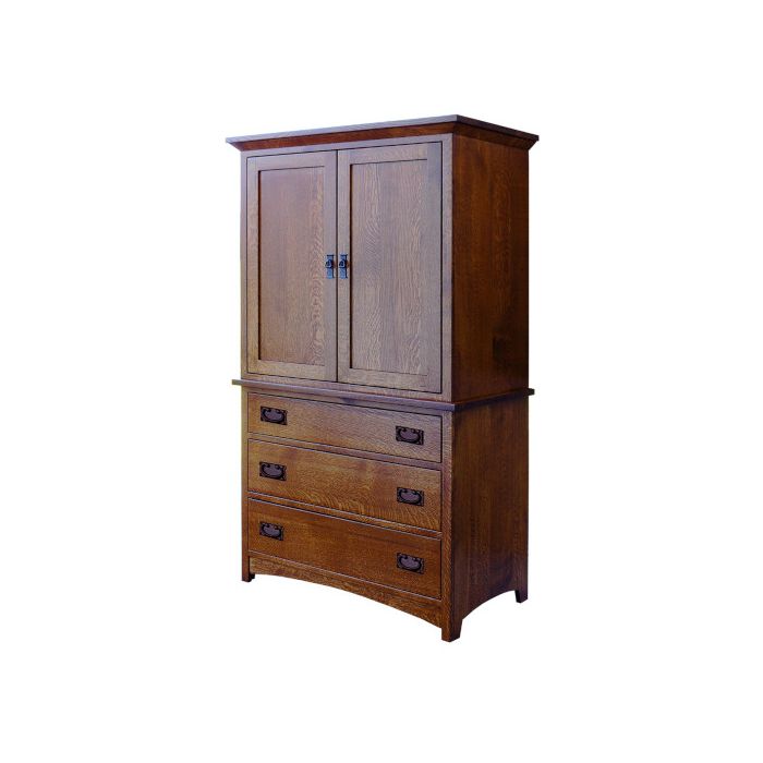 Empire Mission 2 Piece Armoire