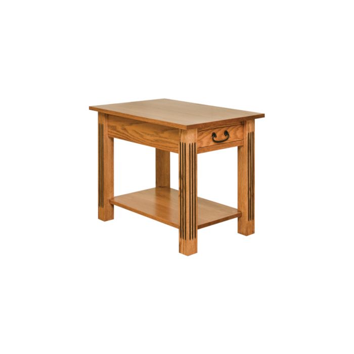 Carlisle Fluted Mission End Table