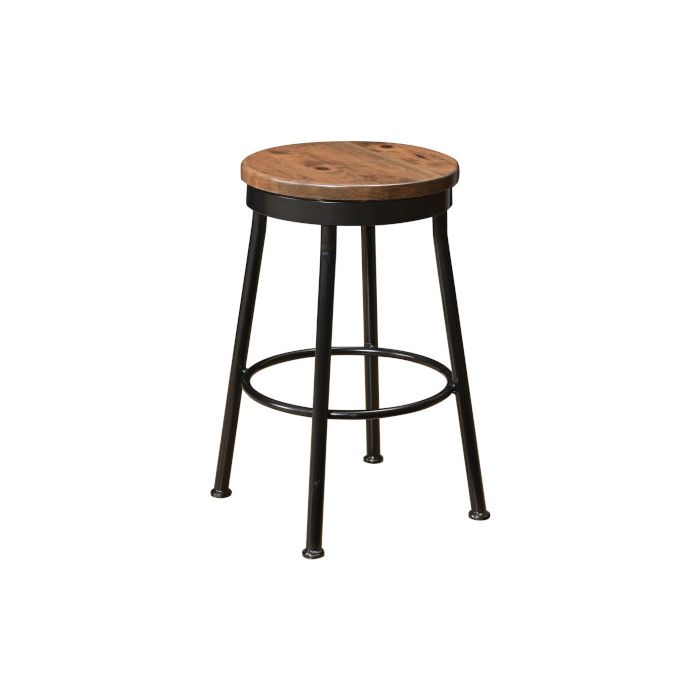 Metal Base 24" Swivel Bar Stool