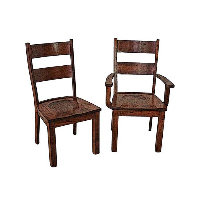 Amhurst Arm & Side Chair (Desk Chair option available)