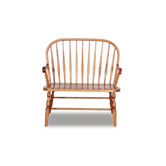 Bent Feather Bow Bench