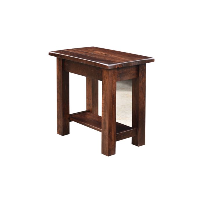 Barn Floor Chairside Table