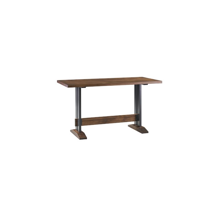 Straight Edge Counter Table w/ Brooklyn Base