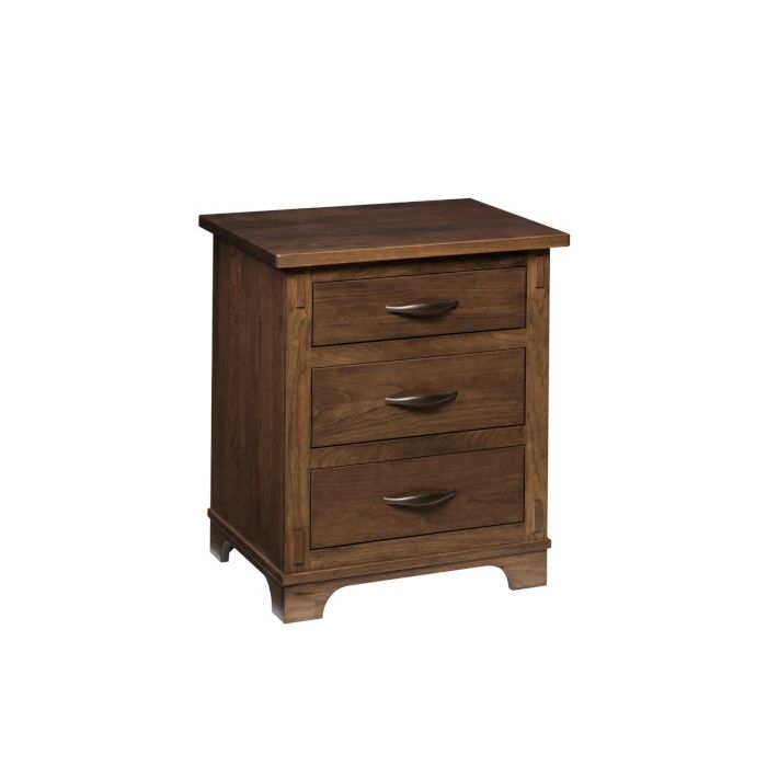Brooklyn 3 Drawer Nightstand