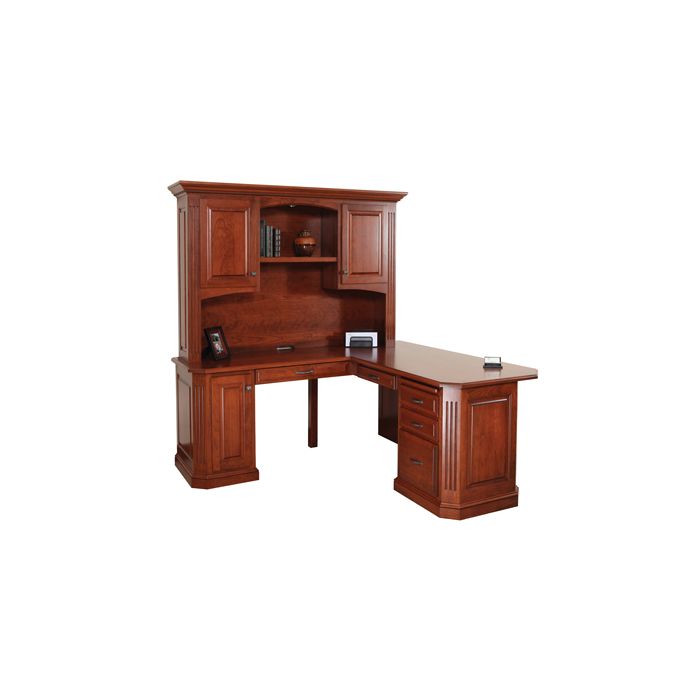Buckingham Corner Desk & Hutch