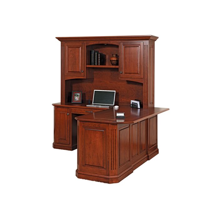 Buckingham Corner Desk & Hutch