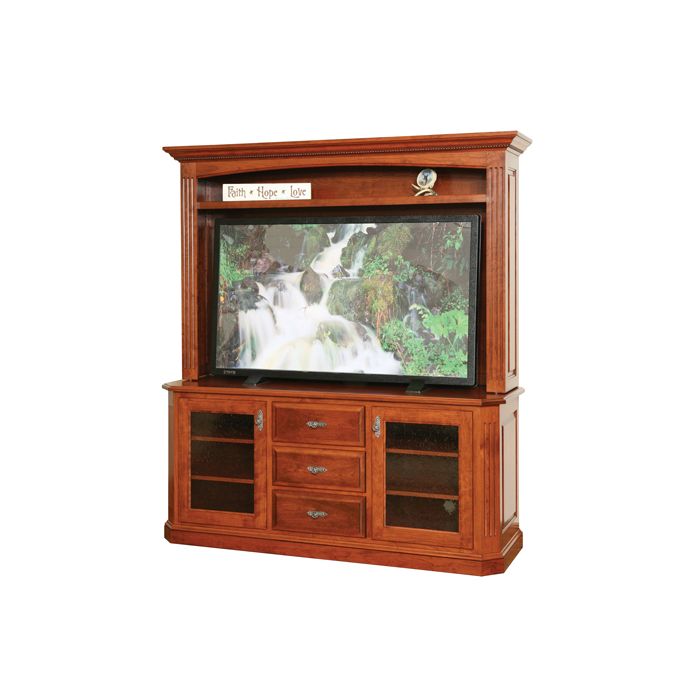 Buckingham TV Stand with Hutch
