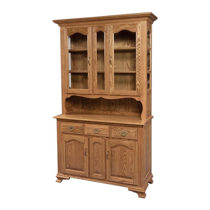 Buckeye 48” 2 1⁄2 Door Deluxe Hutch