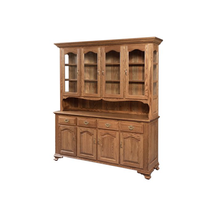 Buckeye 4 Door Deluxe Hutch