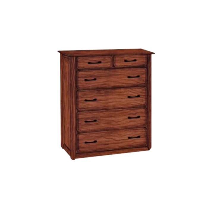 Wheeling 6 Drawer Chest