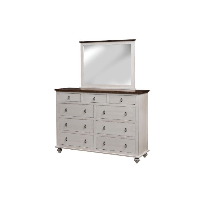 Cottage Grove 9 Drawer Dresser with Mirror