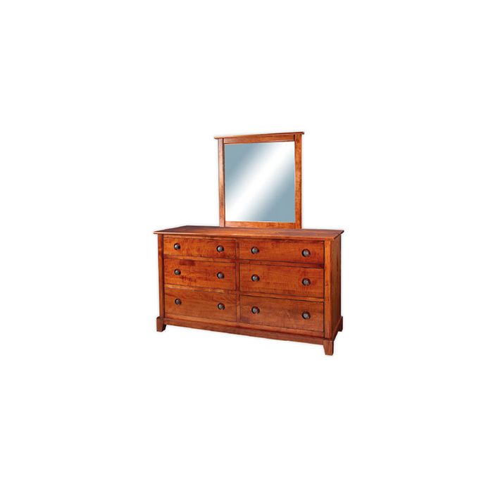 Chesapeaka 6-Drawer Dresser and Mirror
