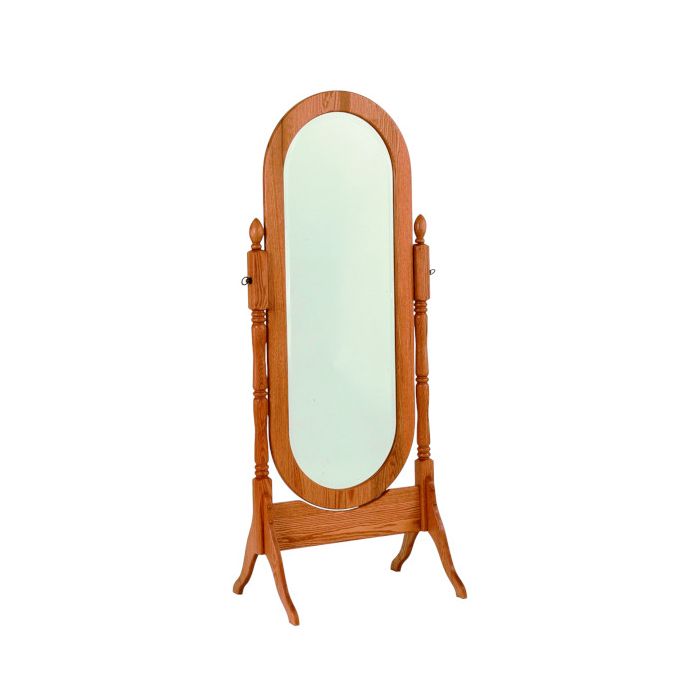 Oval Cheval Mirror 
