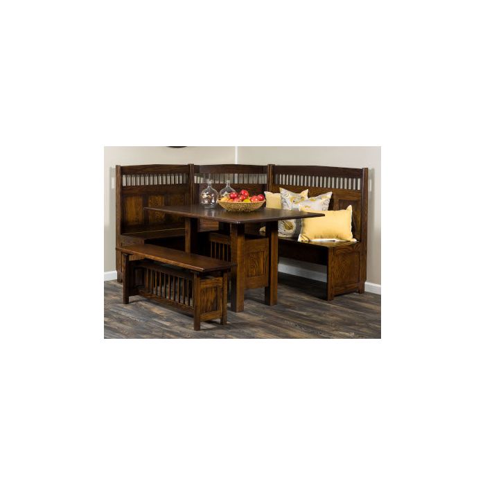 Classic Mission Dining Nook Set