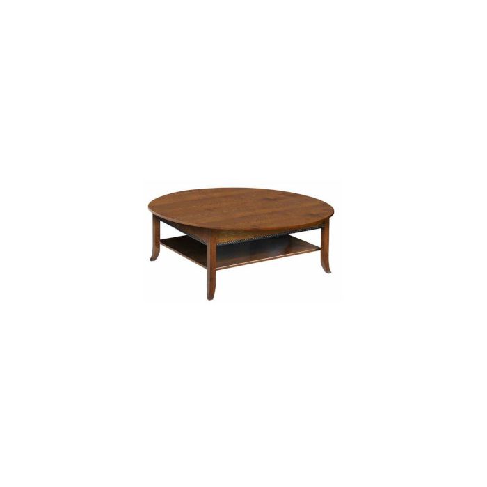 Cranberry Round Coffee Table