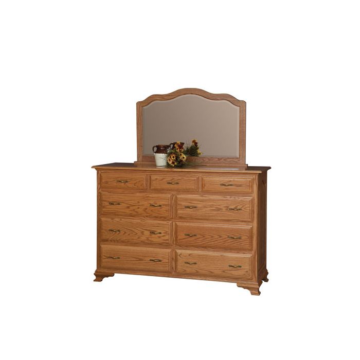 Crown Villa Mule Dresser & Mirror