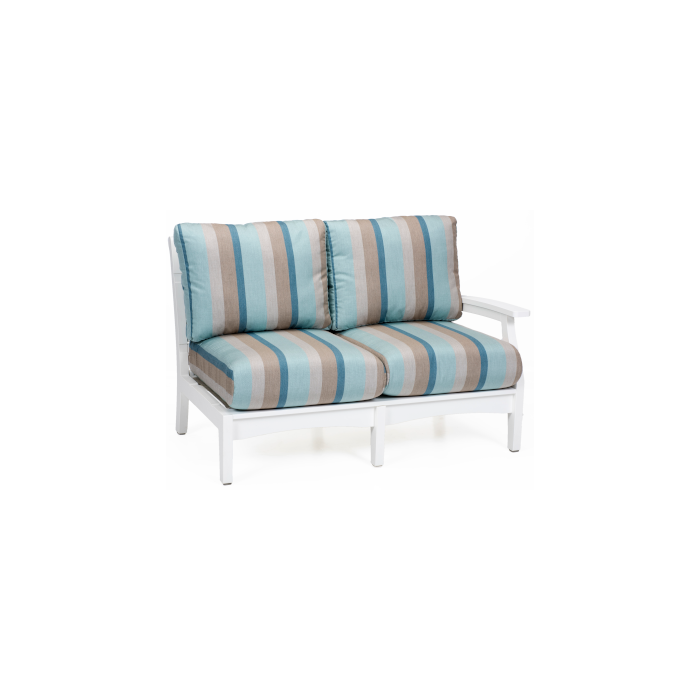 Classic Terrace Left Arm Sectional Loveseat