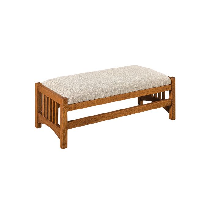 Cubic Slat Footstool