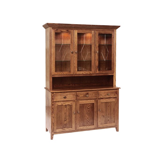 Diamond Elements 3-Door China Hutch