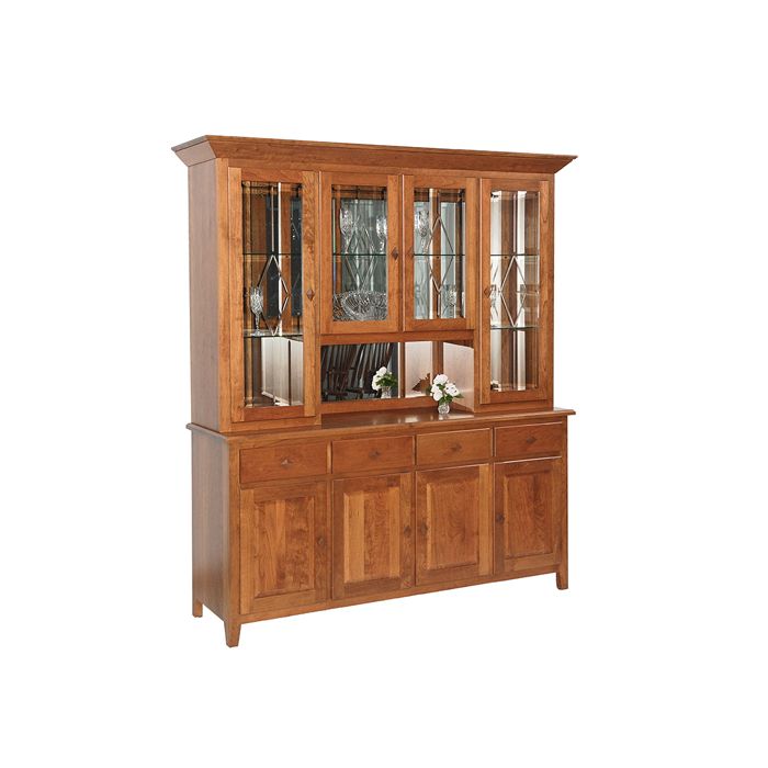 Diamond Element 4-Door China Hutch