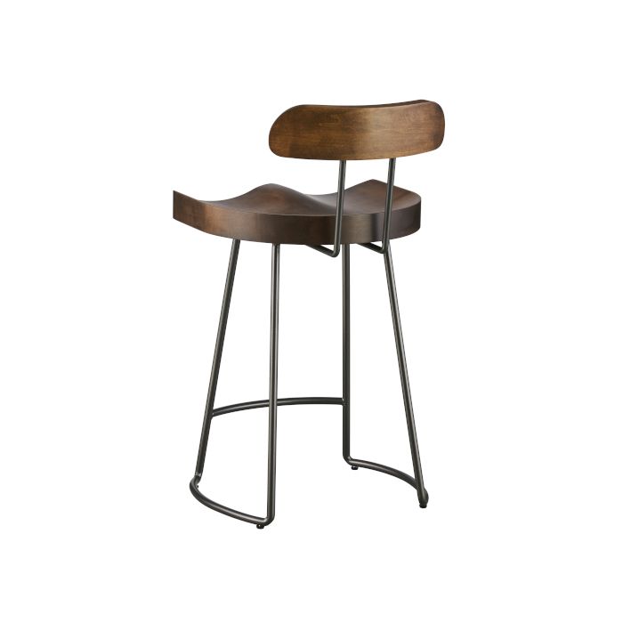 Decker Counter Stool with Back
