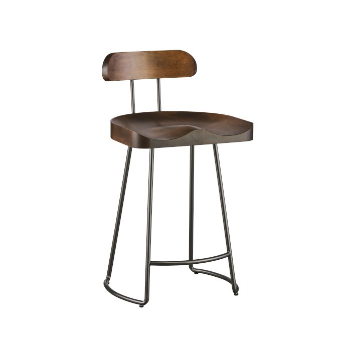Decker Counter Stool with Back