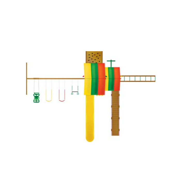 Deluxe Supreme Swing Set