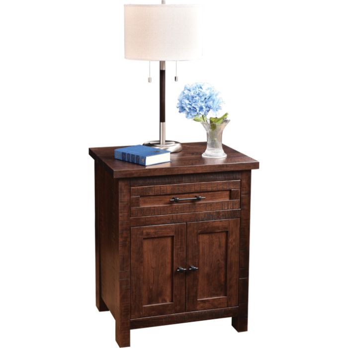 Denali 1 Drawer 2 Door Nightstand