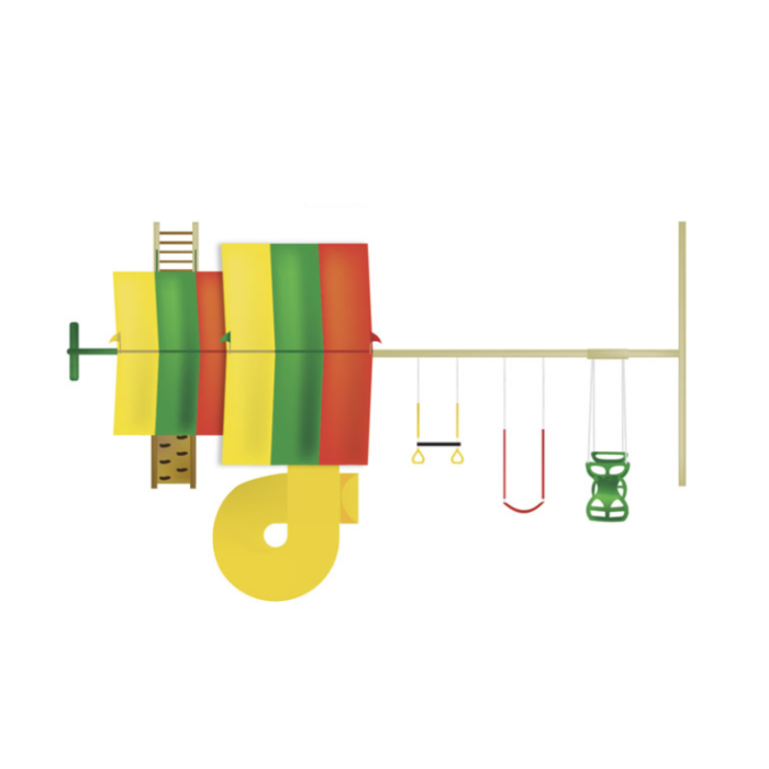 Dizzy Delight Swing Set