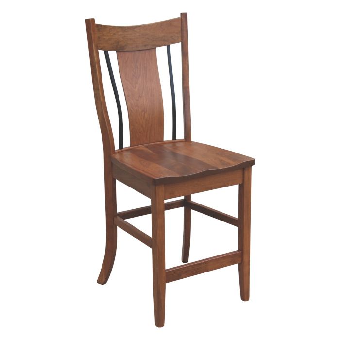 Eagle 24" Bar Chair with Iron
