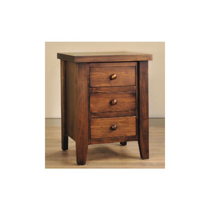 Farm House 3-Drawer Night Stand
