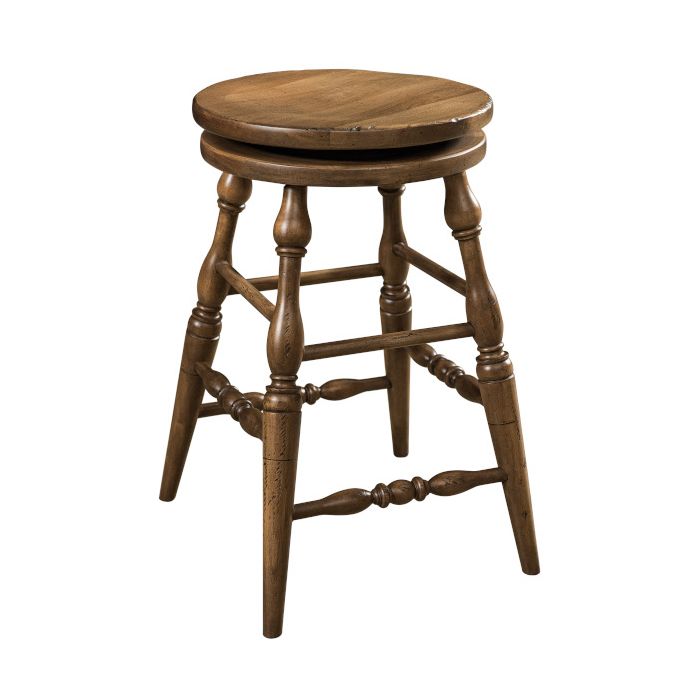 Scoop Swivel Bar Stool